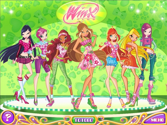 Обложка игры Winx Club. Флора и ее питомцы