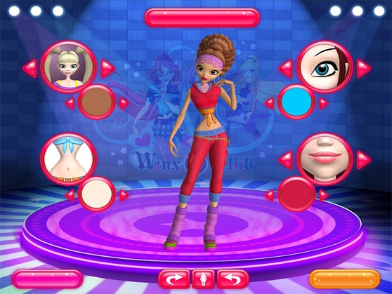 Скриншот из игры Winx Club. Злые чары