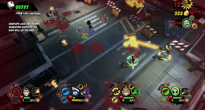 Скриншот из игры All Zombies Must Die!