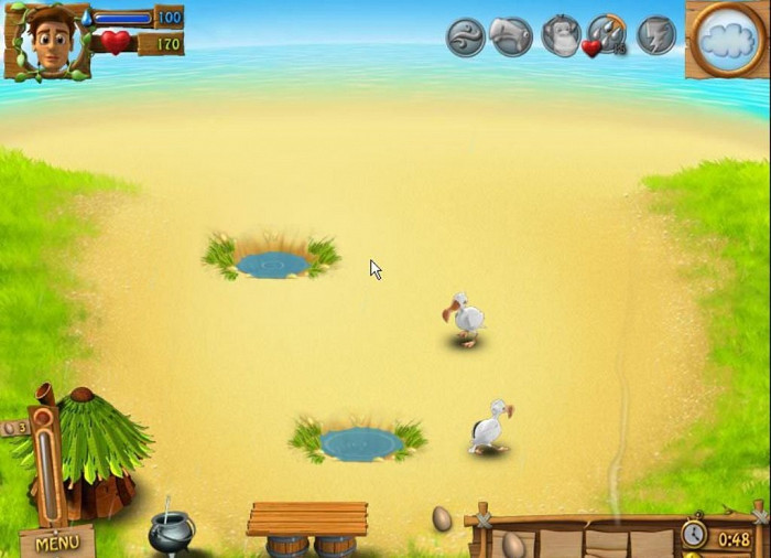 Скриншот из игры Youda Survivor