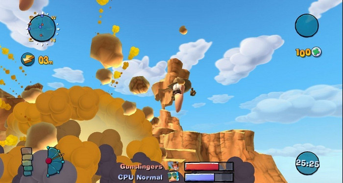 Скриншот из игры Worms Ultimate Mayhem