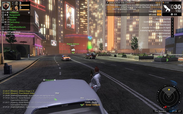 Скриншот из игры All Points Bulletin Reloaded