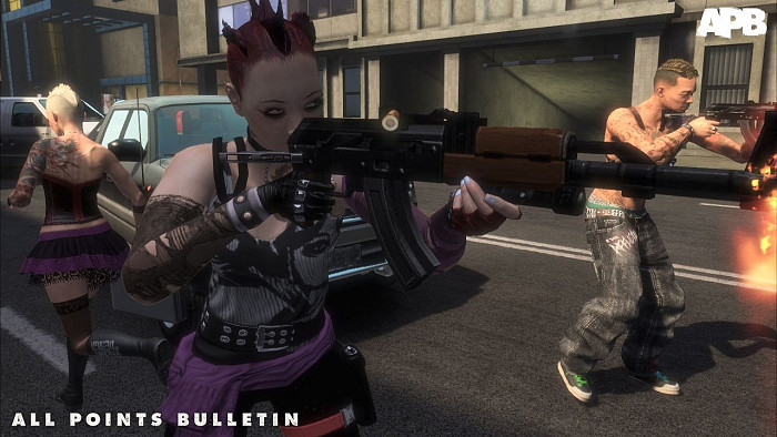 Скриншот из игры All Points Bulletin Reloaded