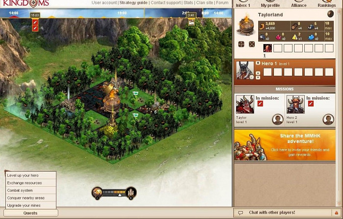 Скриншот из игры Might & Magic: Heroes Kingdoms