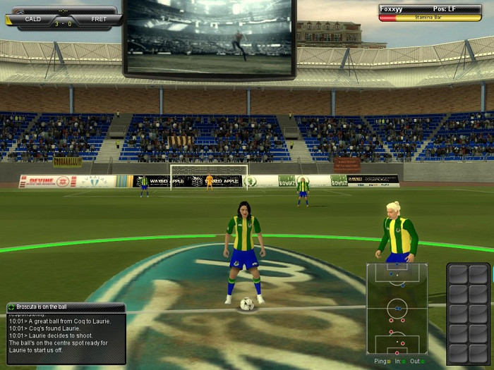 Скриншот из игры Football Superstars