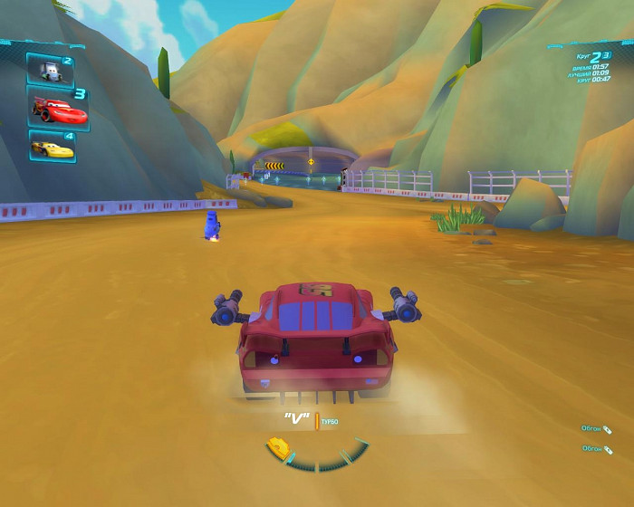 Скриншот из игры Cars 2: The Videogame