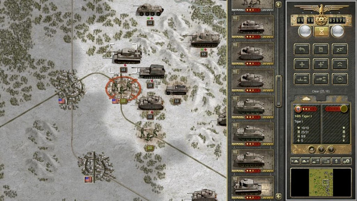Скриншот из игры Panzer Corps
