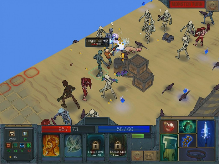 Скриншот из игры GUTS