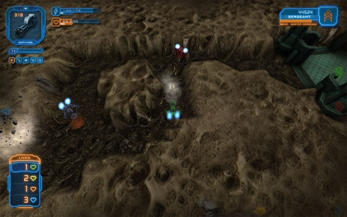 Скриншот из игры Miner Wars Arena