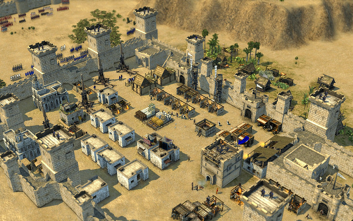 Скриншот из игры Stronghold Crusader 2