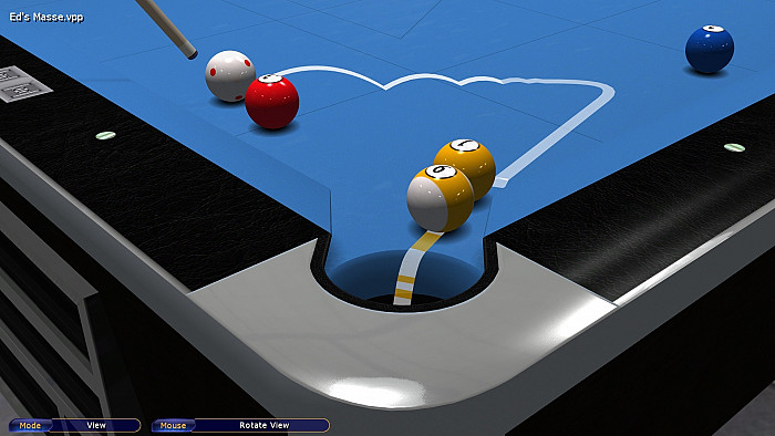 Скриншот из игры Virtual Pool 4