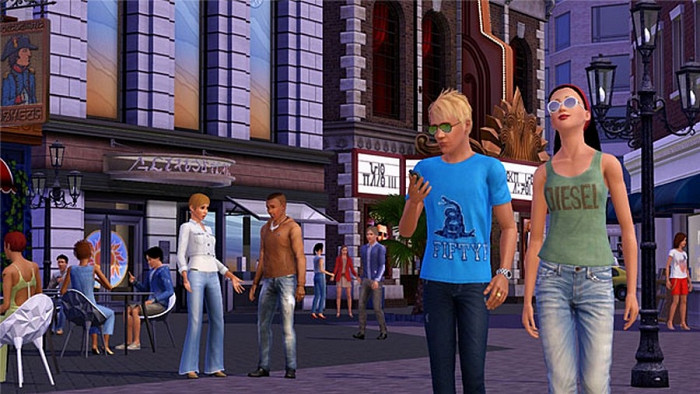 Скриншот из игры Sims 3: Diesel Stuff, The