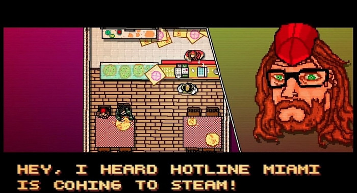 Скриншот из игры Hotline Miami