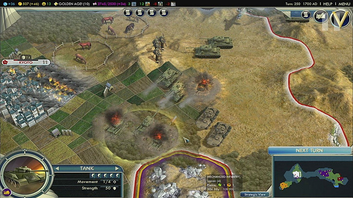 Скриншот из игры Sid Meier’s Civilization V