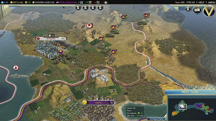 Скриншот из игры Sid Meier’s Civilization V