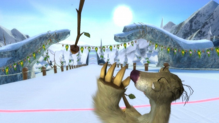 Скриншот из игры Ice Age: Continental Drift Arctic Games