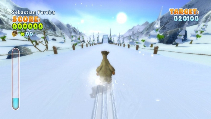 Скриншот из игры Ice Age: Continental Drift Arctic Games