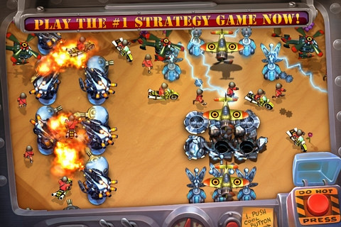 Скриншот из игры Fieldrunners