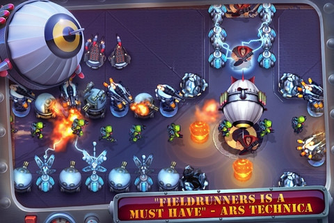 Скриншот из игры Fieldrunners