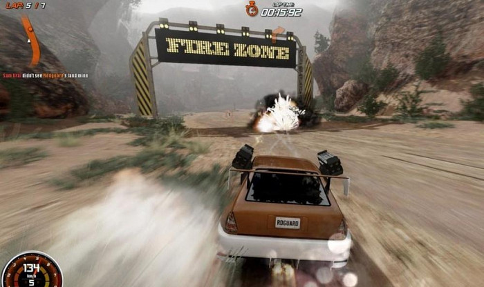 Скриншот из игры Gas Guzzlers: Combat Carnage