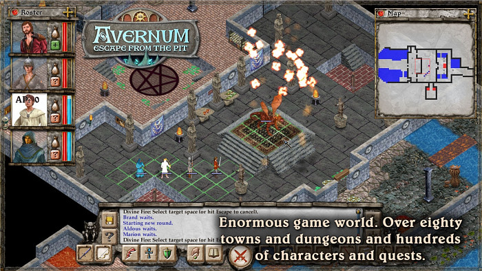 Скриншот из игры Avernum: Escape from the Pit