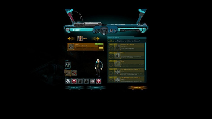 Скриншот из игры Shadowrun Returns