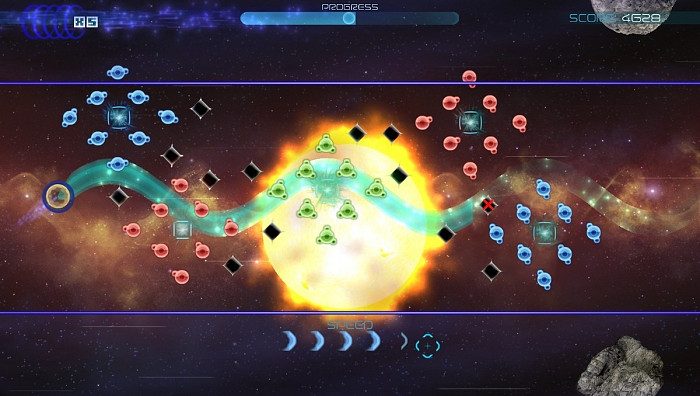 Скриншот из игры Waveform