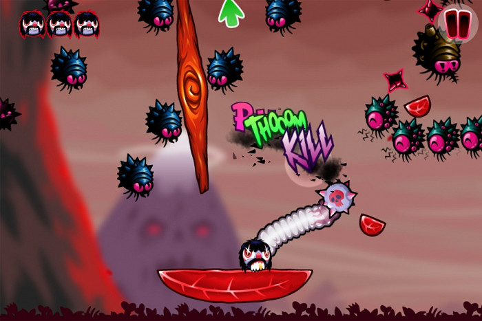 Скриншот из игры Ironworm