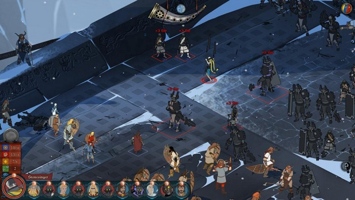 Скриншот из игры Banner Saga, The