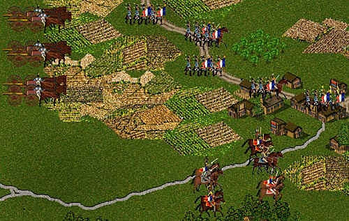 Скриншот из игры Napoleon's Russian Campaign