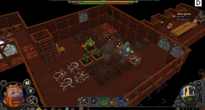 Скриншот из игры Game of Dwarves, A