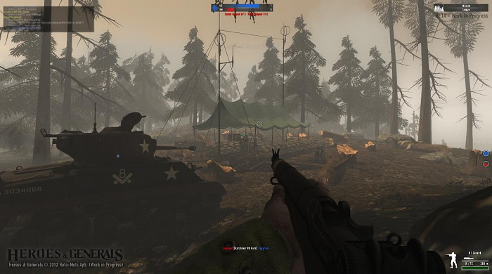 Скриншот из игры Heroes & Generals