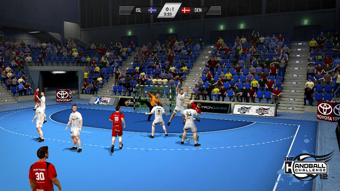 Скриншот из игры IHF Handball Challenge 12