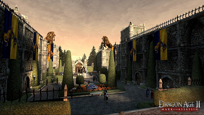 Скриншот из игры Dragon Age 2: Mark of the Assassin