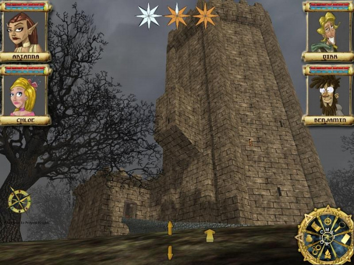 Скриншот из игры Frayed Knights: The Skull of S'makh-Daon