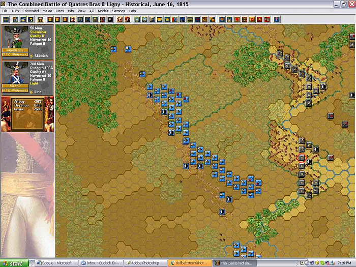 Скриншот из игры Napoleonic Battles: Campaign Wagram