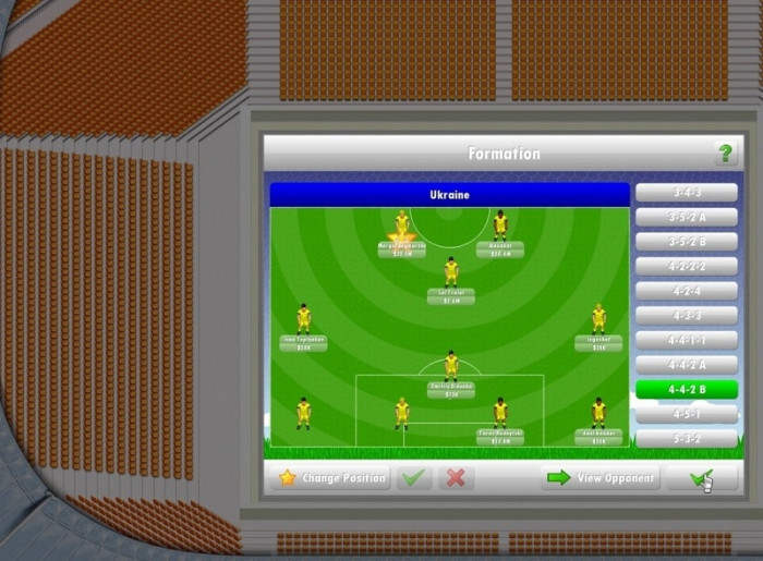 Скриншот из игры New Star Soccer 5