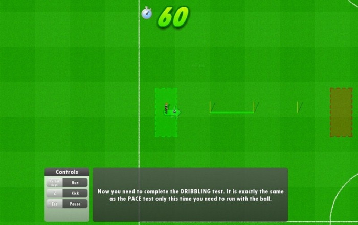 Скриншот из игры New Star Soccer 5