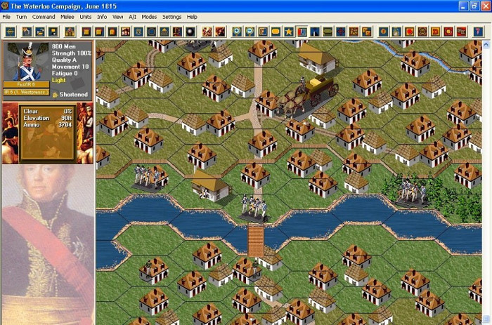 Скриншот из игры Napoleonic Battles: Campaign Waterloo