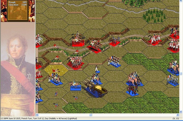 Скриншот из игры Napoleonic Battles: Campaign Waterloo