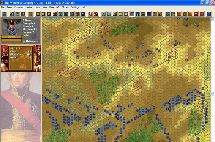 Скриншот из игры Napoleonic Battles: Campaign Waterloo