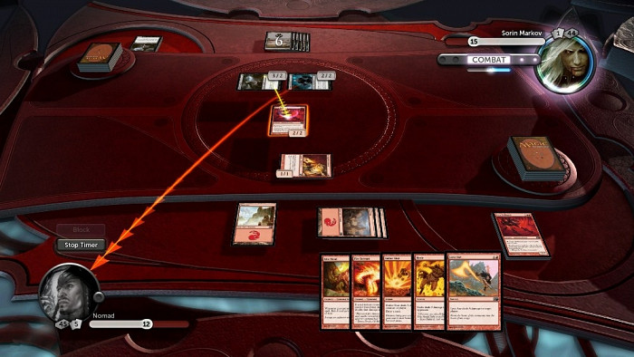 Скриншот из игры Magic: The Gathering Duels of the Planeswalkers 2012