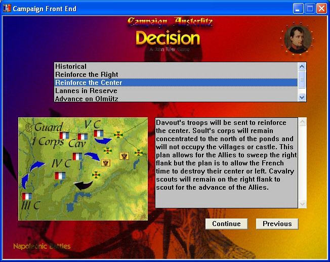 Скриншот из игры Napoleonic Battles: Austerlitz