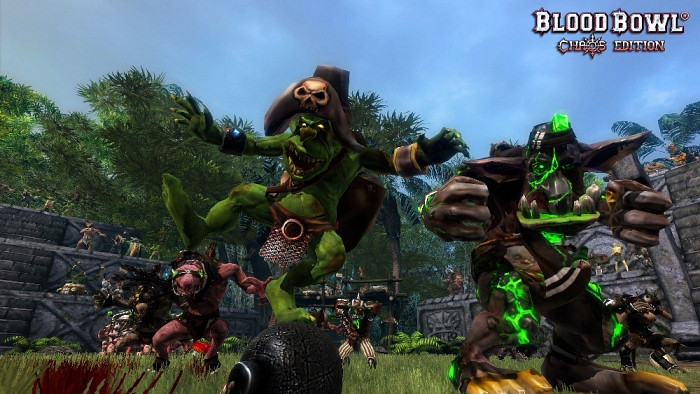 Скриншот из игры Blood Bowl: Chaos Edition