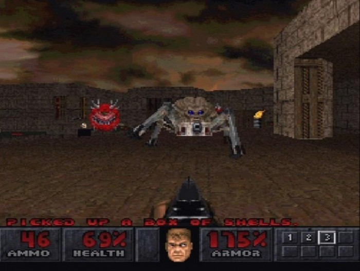 Скриншот из игры Final Doom