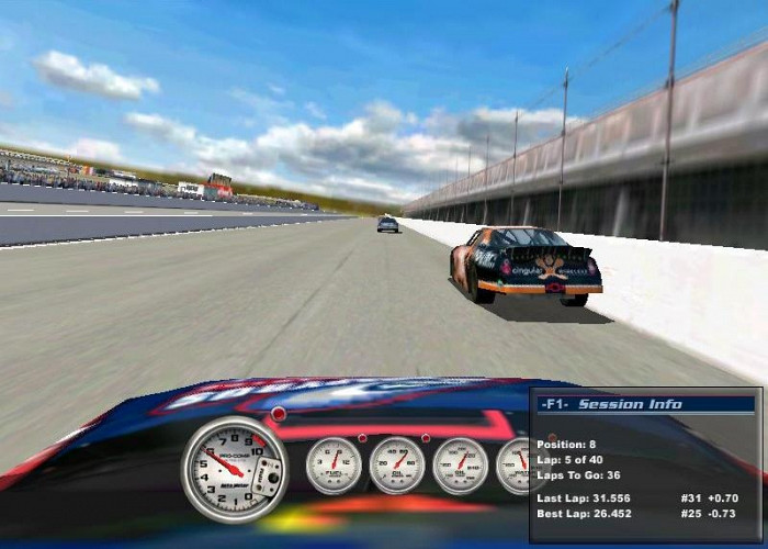 Обложка для игры NASCAR Racing 2002 Season