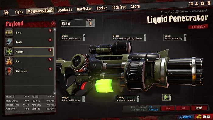Скриншот из игры Loadout