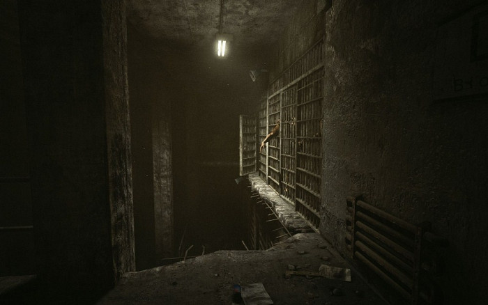 Скриншот из игры Outlast