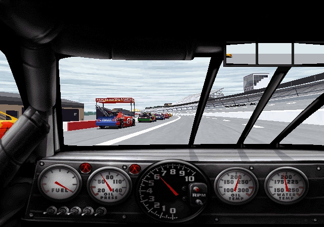 Скриншот из игры NASCAR Racing 2