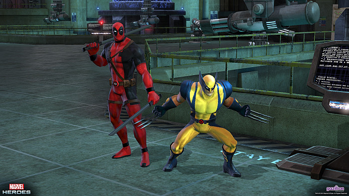 Скриншот из игры Marvel Heroes